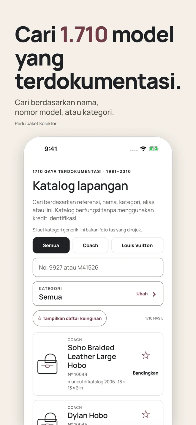 Cari 1.710 model yang terdokumentasi. Cari berdasarkan nama, nomor model, atau kategori. Perlu paket Kolektor.