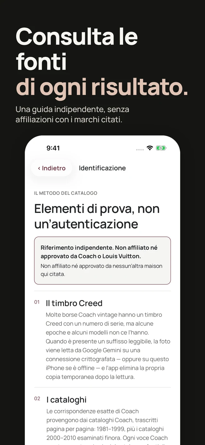 Consulta le fonti di ogni risultato. Una guida indipendente, senza affiliazioni con i marchi citati.
