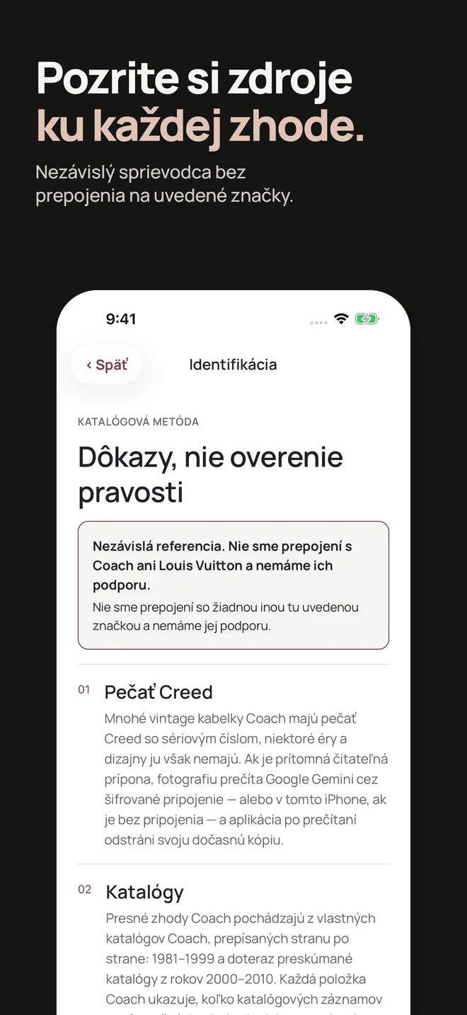 Pozrite si zdroje ku každej zhode. Nezávislý sprievodca bez prepojenia na uvedené značky.