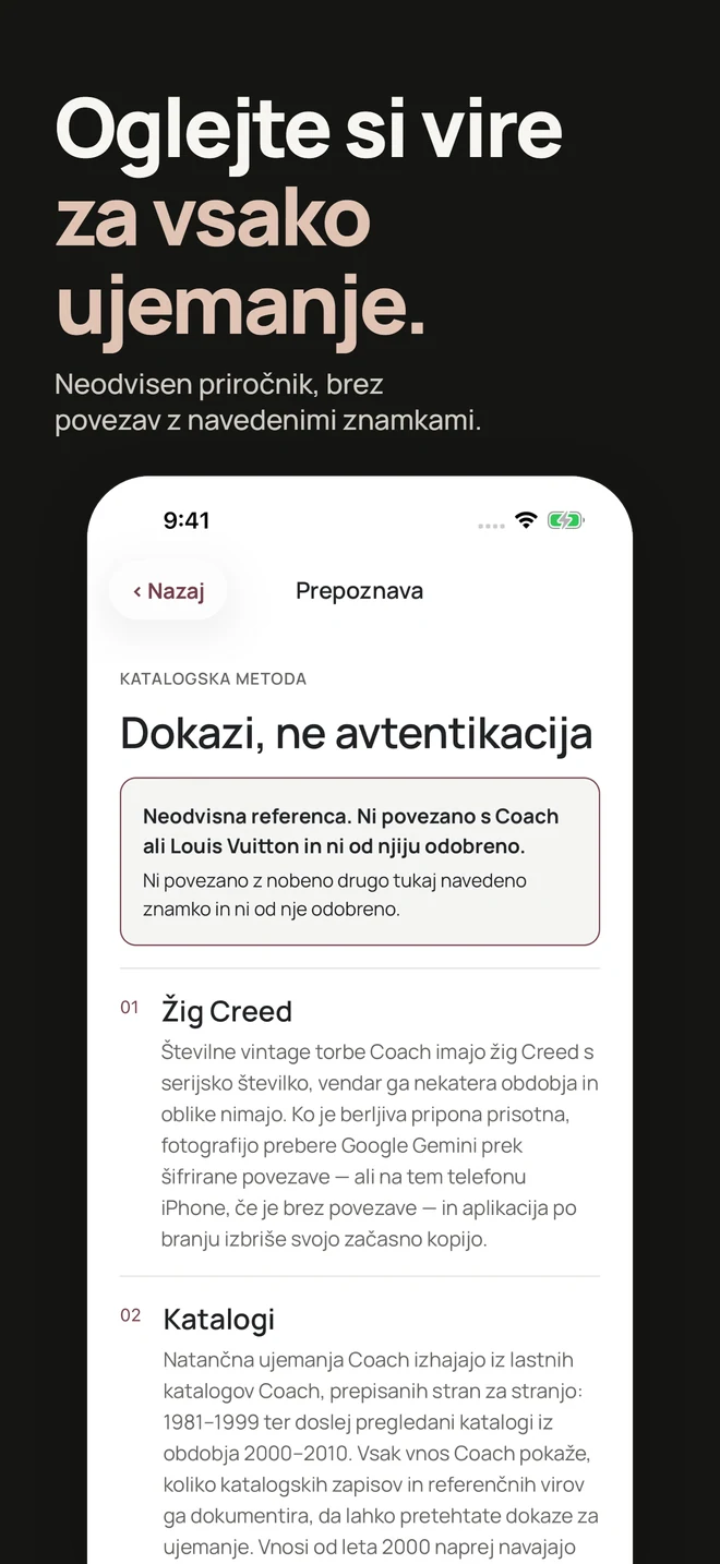 Oglejte si vire za vsako ujemanje. Neodvisen priročnik, brez povezav z navedenimi znamkami.